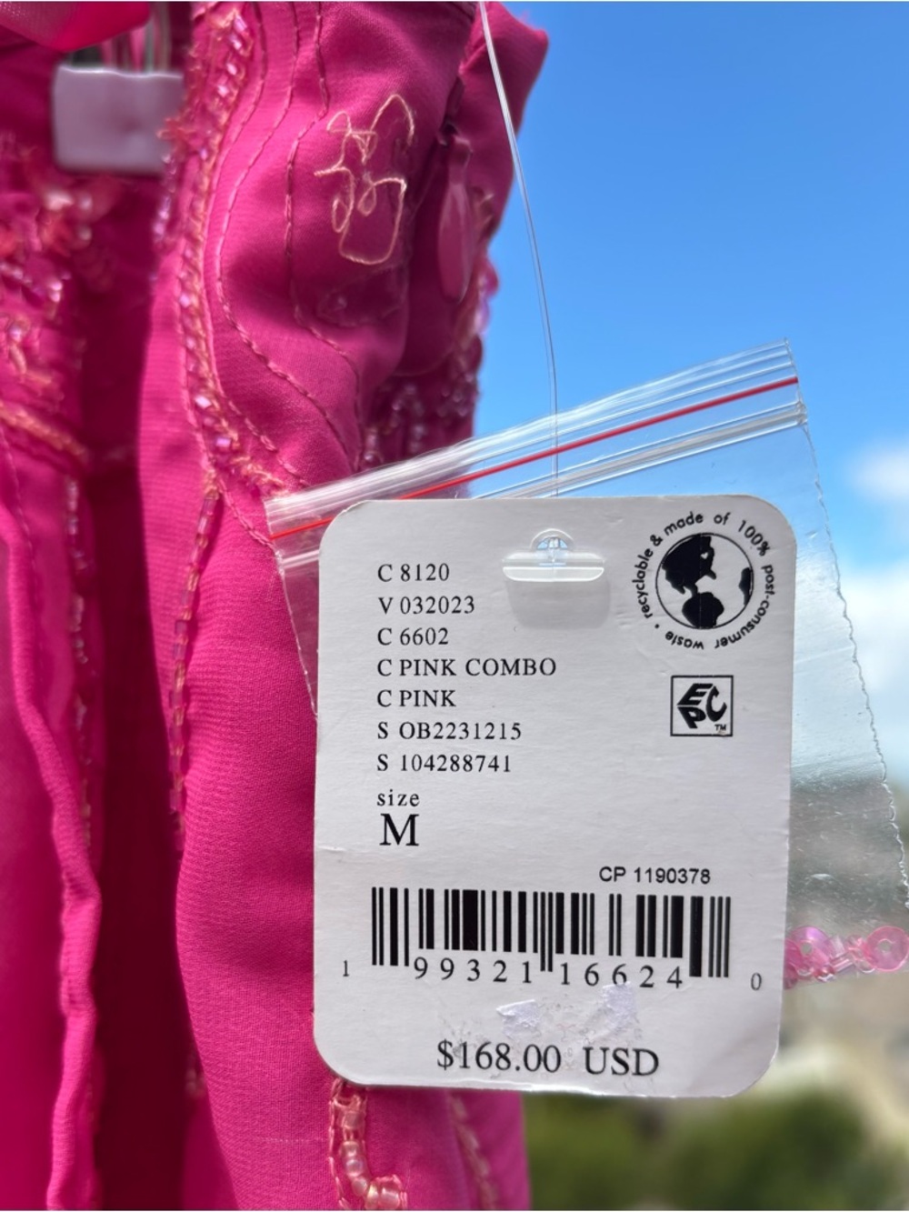 NWT! Free People Pink Embroidered Sequin Tie-Waist Mini Skort - Picture 10 of 12
